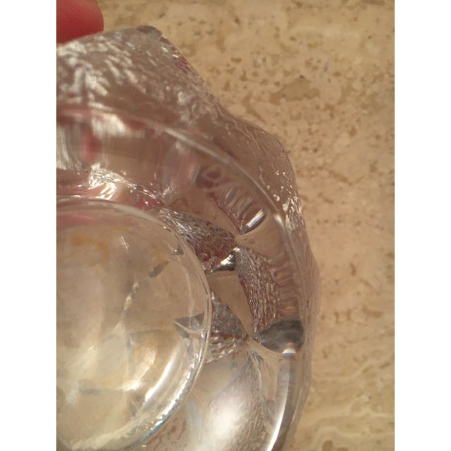 Orrefors Vintage Kostaboda Orrefors Sweden Nimbus Glass Votive Candleholders - a Pair For Sale - Image 4 of 5