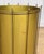Gold Mid-Century Atomic Spiked Gold Waste Basket Trash Can For Sale - Image 8 of 9