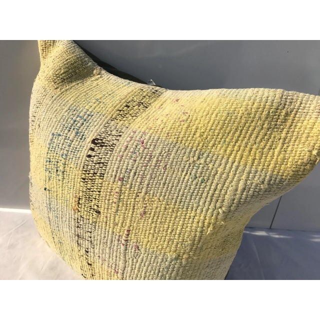 Yellow Kilim Pillow Cover Chairish