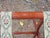 Vintage Scheibe Wooden Folding Luggage Racks With Floral Tapestry Straps - Pair For Sale In Palm Springs - Image 6 of 11