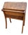 Antique Walnut and Burlwood Dough Box or Storage Table For Sale