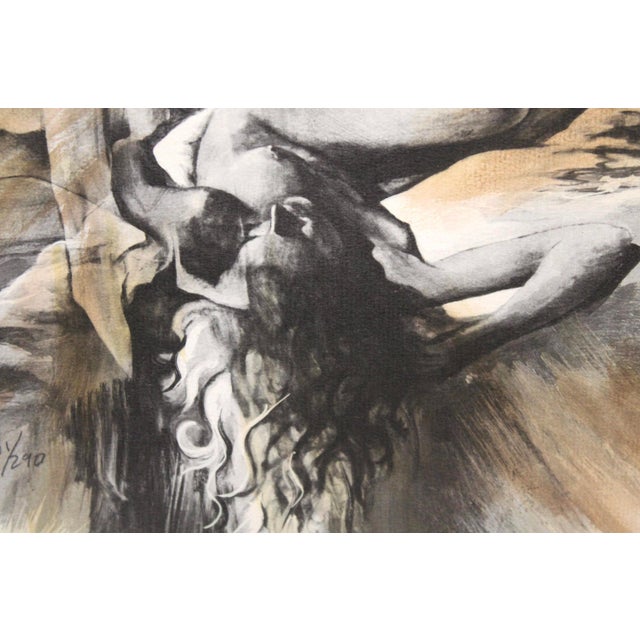 Mid 20th Century Jonas Gerard Numbered Lithograph 'Nude Composite' For Sale - Image 5 of 10