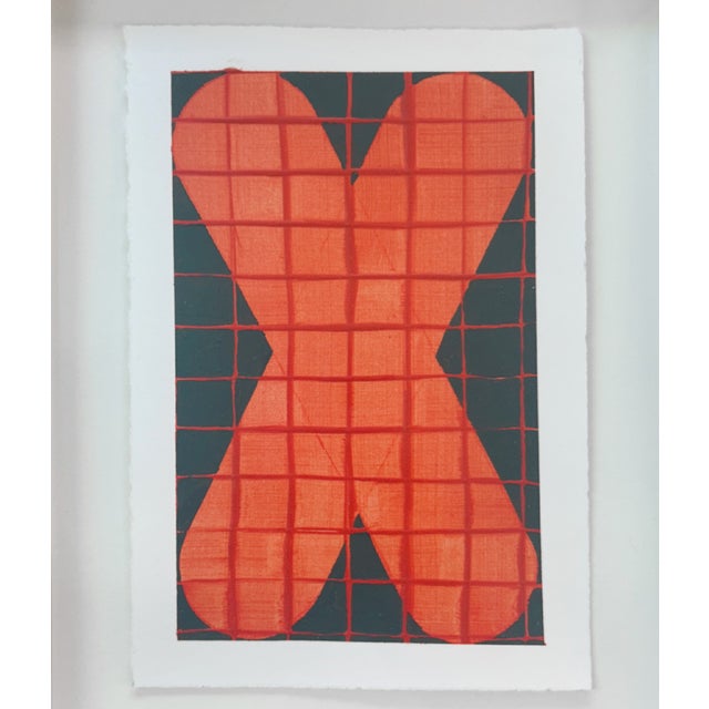 Untitled by Emily Bartolone, 2024 Acrylic on paper 10.5 x 8 inches framed, 7.5 x 5 unframed "Stemming from my infatuation...