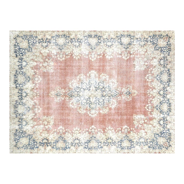 1960s Persian Kerman Rug For Sale