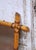 French Early 20th Century French Faux Bamboo Walnut Wall Mirror For Sale - Image 3 of 6