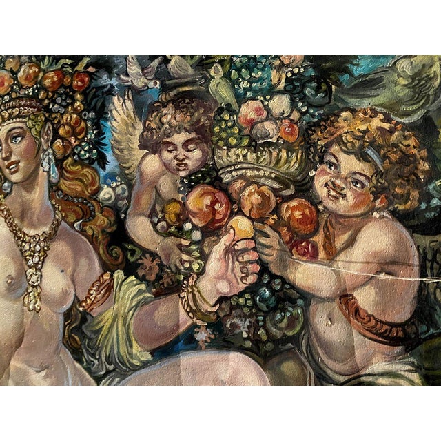 "№Litv 167 *** ABOUT THIS PAINTING *** * TITLE: ""Union of earth and water"" * ARTISTS: Alexander Arkadievich Litvinov *...