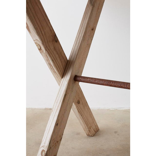 Rustic Pine Work Table or Gardening Table Chairish