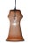 Not Yet Made - Made To Order Orpheus Pendant Light from the Versuvius Collection in Tea For Sale - Image 5 of 5