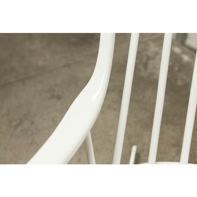 Grandessa Rocking Chair in White Beech attributed to Lena Larsson for Nesto, 1960 For Sale - Image 11 of 18