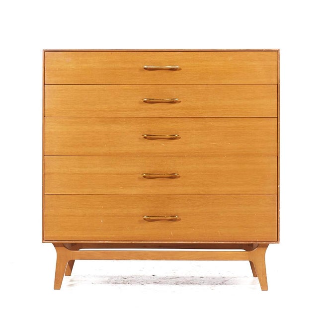 Rway Mid Century Highboy Dresser This highboy measures: 40 wide x 18.5 deep x 40.75 inches high ABOUT PHOTOS: We take our...