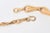 Metal Vintage Robert Lee Morris for Artwear Gold Plated Over Sterling Silver Sculptural Necklace For Sale - Image 7 of 8