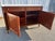 Brown French Neoclassical Brass and Marble Sideboard in Mahogany by Maurice Hirsch, 1950s For Sale - Image 8 of 12