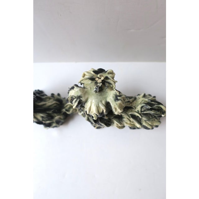 Italian Porcelain Dog Sculptures Attrib. To Guido Cacciapuoti For Sale - Image 11 of 12