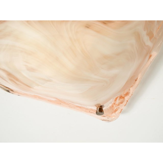 Large Triangular Murano Glass Ceiling Light from La Murrina, 1970s For Sale - Image 9 of 18