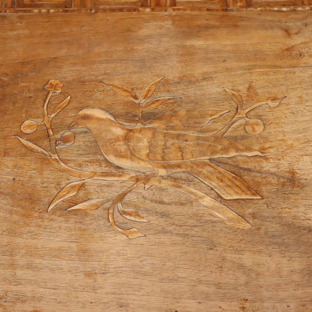 Wood Inlaid Rolo Coffee Table For Sale - Image 7 of 10
