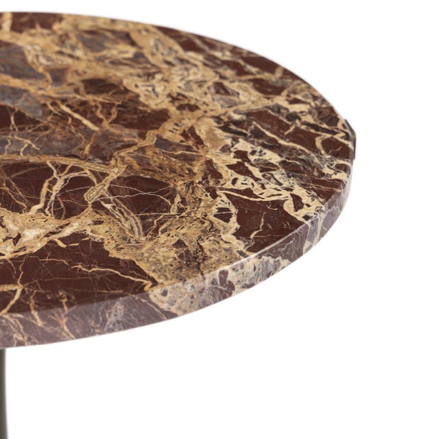Coffee Four Hands Sophie End Table - Garnet Marble For Sale - Image 8 of 12