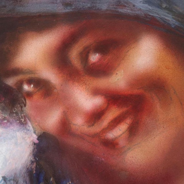 Antonio Pagnotta, Untitled, Tempera on Paper, Framed For Sale - Image 4 of 11