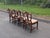 Brown Vintage Drexel Hepplewhite Style Carved Shield Back Dining Chairs - Set of 4 For Sale - Image 8 of 18