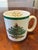 Mid 20th Century Mid 20th Century Spode Bone China Christmas Tree Serving Plate With 4 Matching Mugs For Sale - Image 5 of 5