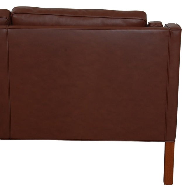 2000 - 2009 Model 2213 3-Seater Sofa in Bison Leather For Sale - Image 5 of 17