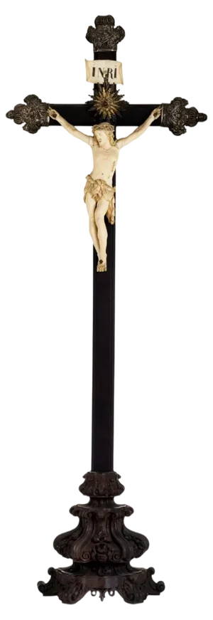 Jesus Christ Crucified 18th Century Italian Sculpture