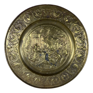 17th Century Athena on Parnassus Offering Dish After Hans Jakob Bayr