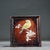 1990s Square Wood Keepsake Box With Mother of Pearl Bird & Floral Inlay For Sale In Los Angeles - Image 6 of 9