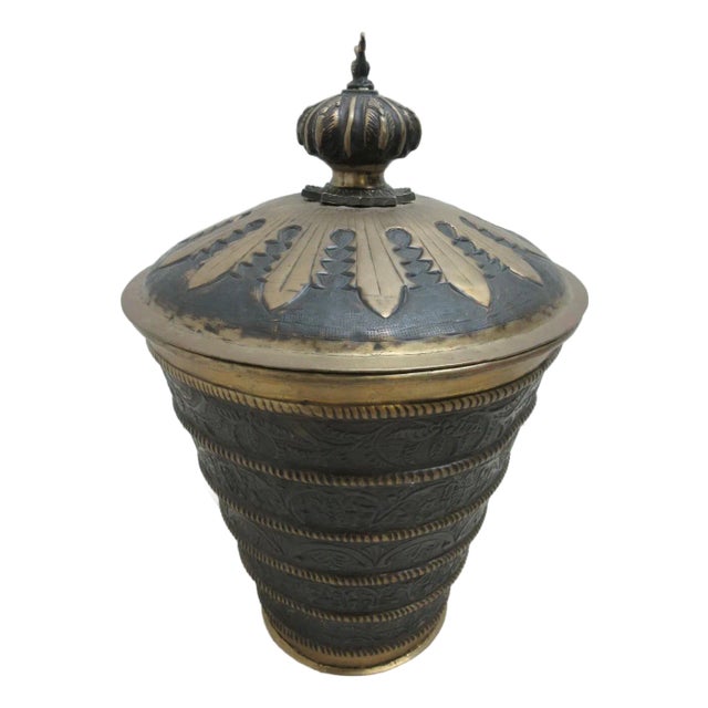 John Richard Brass Acanthus Bowl Urn Storage Planter French Regency For Sale