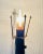 Vintage Mid Century Figural Metal Lighthouse Sculpture Table Lamp Style of Curtis Jere For Sale - Image 9 of 10
