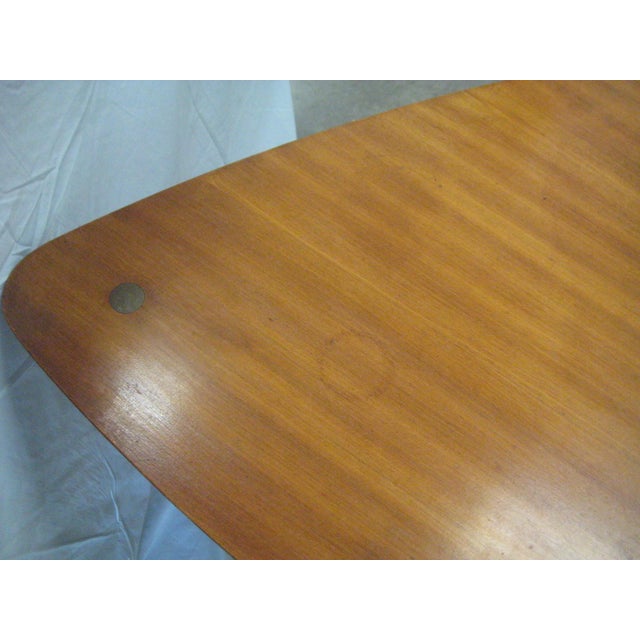 Vintage MidCentury Buch Guitar Pick Side Table Signed Chairish