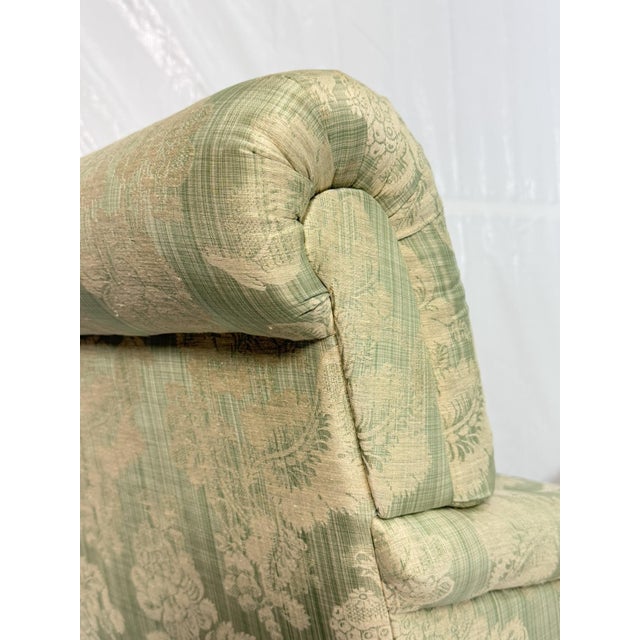 1980s Pair of "Colefax" Swivel Lounge Chairs & Ottoman Made in the Usa by Pearson For Sale - Image 16 of 18