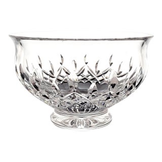 Waterford Lismore Ftb6 Footed Crystal Bowl 6", Gothic Mark, Ireland For Sale