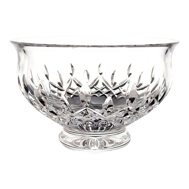 Waterford Lismore Ftb6 Footed Crystal Bowl 6", Gothic Mark, Ireland For Sale