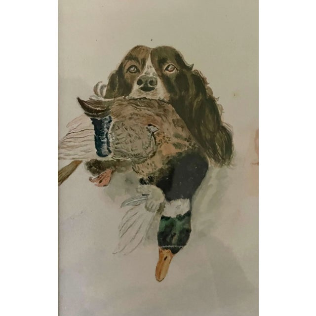 1960s Raoul Millais, Working Dogs, 1960s, Watercolor For Sale - Image 5 of 7