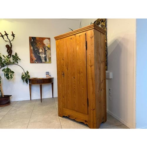 Rustic Biedermeier Bread Cabinet For Sale - Image 5 of 13