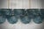 Art Deco Style Rectangular Octane Murano Glass and Brass Chandelier, 2000 For Sale - Image 4 of 11