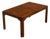 Drexel Heritage Sketchbook Collection Burl Wood Parsons Extendable Dining Table For Sale