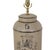 Vintage English Export Tea Caddy Hand-Painted Chinoiserie Figurines Table Lamp For Sale - Image 4 of 9