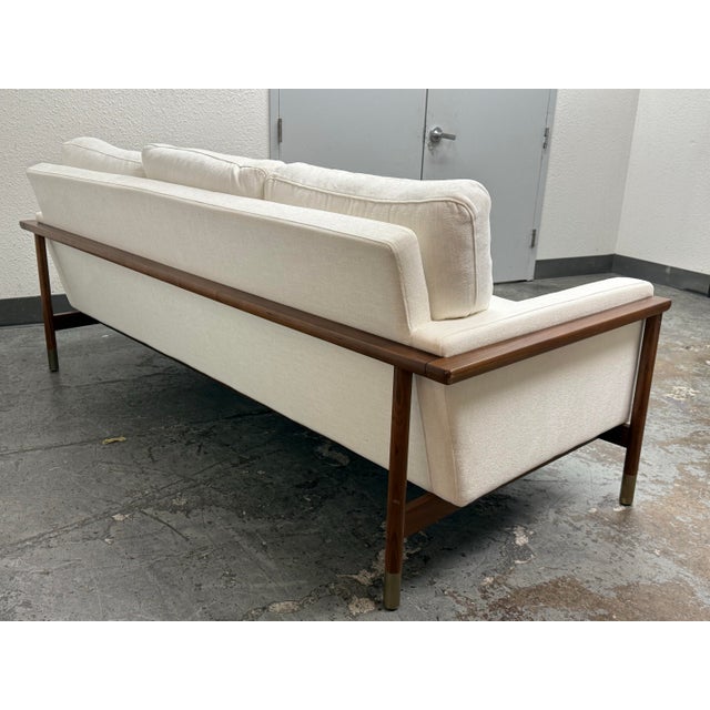 Jason Wu for Interior Design Mid Century Inspired Sofa For Sale In San Francisco - Image 6 of 12