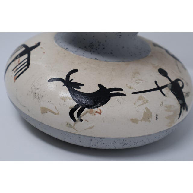 Signed Betty Selby Figural Vase & Japanese Tokoname Ring-Form Sake Vessel — Set of 2 For Sale - Image 9 of 18