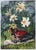 Watercolor Painting Flowers and Fruits Unknown Artist For Sale