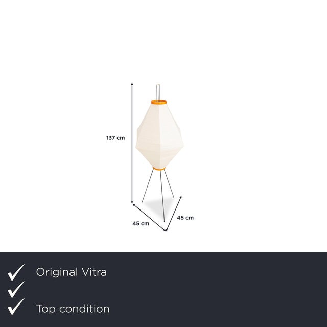 With the vitra akari 22n floor lamp, you bring a luminous work of art into your home, blurring the line between furniture...