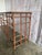 Rustic Console Table With Textured Stone Top and Hand-Forged Iron Base For Sale - Image 16 of 18