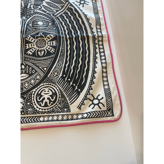 African pillow cover