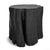 Contemporary Black Organic Modern Natural Form Stump Stool / Side Table For Sale - Image 3 of 4