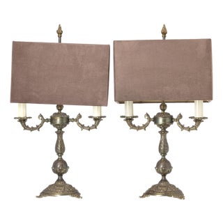 European Table Lamp, Set of 2 For Sale