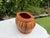 Late 20th Century Vintage Rattan Cachepot With Decorative Wood Trim For Sale - Image 5 of 12