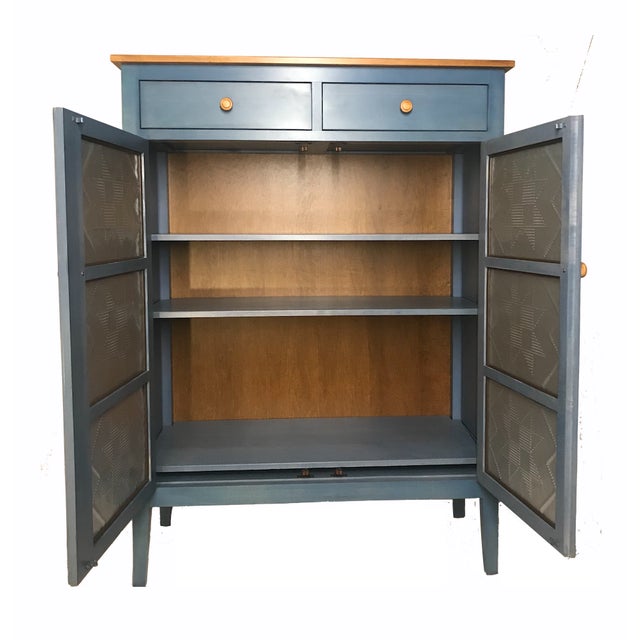 Ethan Allen Pie Safe Chairish