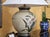 Vintage Heyward House Chinoiserie Floral Ceramic Ginger Jar Table Lamp For Sale - Image 13 of 18