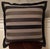 Modern Large Pair Gray Custom Pillows For Sale - Image 3 of 8